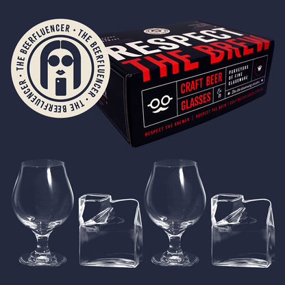 The Beerfluencer - Craft Beer Glass Set